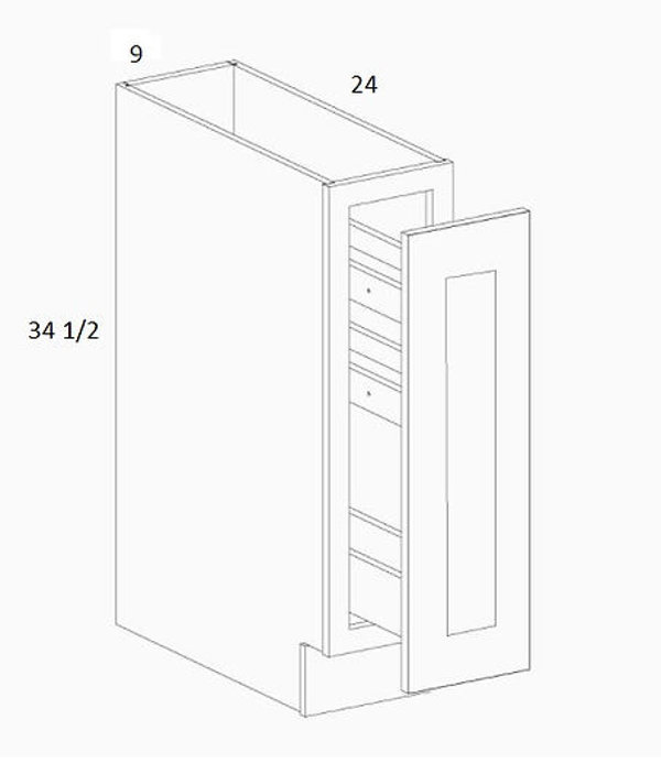 Spice rack cabinet discount dimensions